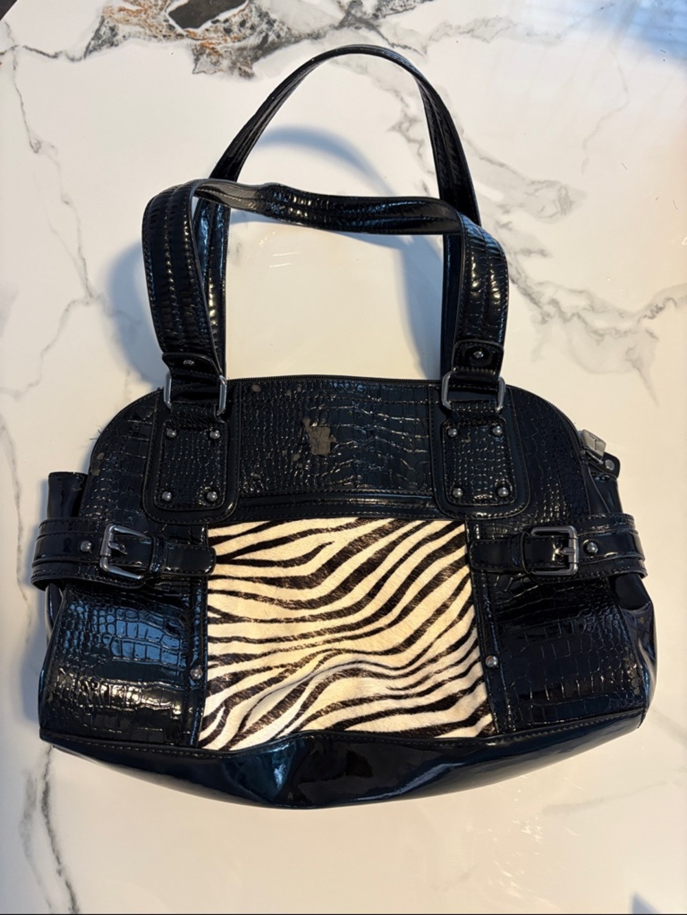 Nine West Zebra Purse
